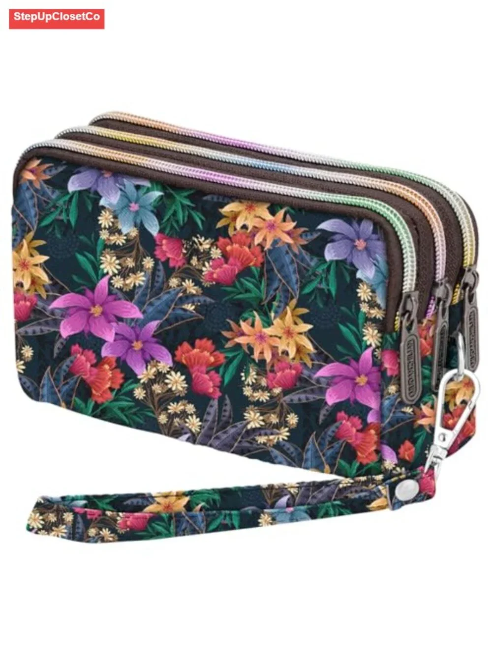 Quilted Wristlet Wallet Women Large Capacity Travel Cell Phone Bag Purse with